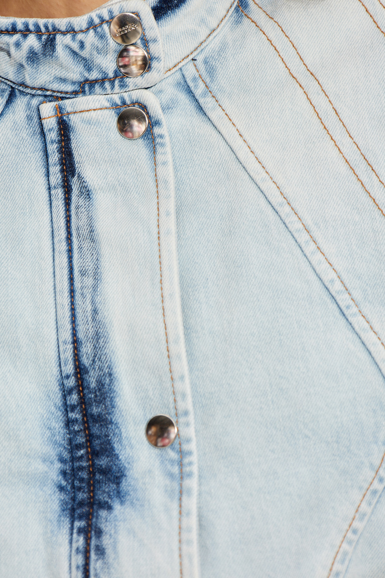 ISABEL MARANT|DENIM JACKETS (CHADY (VE0203FB B1H09I 01B Isabel Marant 'Chady' denim jacket - Jackets - BeyondStyle